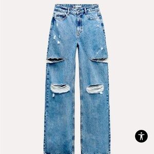 Fun must have Zara cutout jeans